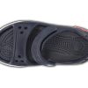 Crocs (PS) Velcro Flat Sports Tiefblaue Sandalen 14854-462 Crocs (PS) Velcro Flat Sports Tiefblaue Sandalen 14854-462