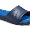 Crocs Reviva Flache Sandalen Blau 205546-4HI Crocs Reviva Flache Sandalen Blau 205546-4HI