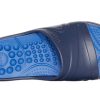 Crocs Reviva Flache Sandalen Blau 205546-4HI Crocs Reviva Flache Sandalen Blau 205546-4HI