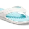 Crocs Reviva Flip-Flops Blau Weiß 205545-18B