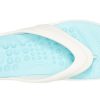 Crocs Reviva Flip-Flops Blau Weiß 205545-18B