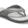 Crocs Reviva Flip-Flops Grau 205545-0DV