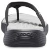 Crocs Reviva Flip-Flops Weiß Schwarz 205715-060