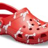 Crocs Rote Unisex-Sandalen 206375-60K
