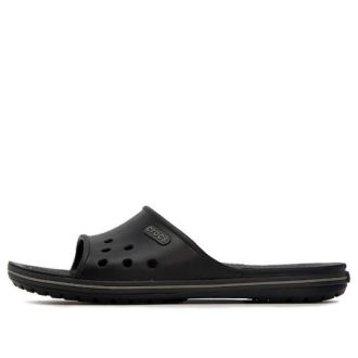 Crocs Schwarze Unisex-Hausschuhe 204108-02S