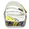 Crocs SmileyWorld x Classic Sandale „Schwarz Weiß“ 207207-94S