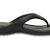 Crocs Soft Sole Cozy Flip-Flops Unisex Schwarz Grau 10024-05M