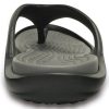 Crocs Soft Sole Cozy Flip-Flops Unisex Schwarz Grau 10024-05M