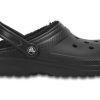 Crocs Stay Warm Verschleißfeste, gemütliche Sport-Sandalen, Unisex, Schwarz, 204563-060 Crocs Stay Warm Verschleißfeste, gemütliche Sport-Sandalen, Unisex, Schwarz, 204563-060