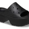 Crocs Stomp Slides „Schwarz“ 209346-001