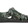 Crocs Swiftwater Camo Wave Sandalen „Grün Braun“ 206010-97G