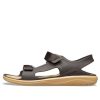 Crocs Swiftwater Light Cozy Sports Kaffeesandalen 206526-2I1 Crocs Swiftwater Light Cozy Sports Kaffeesandalen 206526-2I1