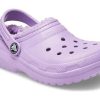 Crocs (TD) Crocs Classic Gefütterte Clogs „Lila“ 207009-5PR