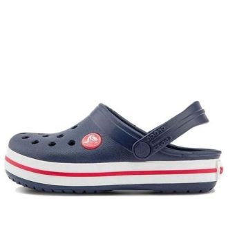 Crocs (TD) Crocs Crocband Clogs „Marineblau Weiß“ 207005-485 Crocs (TD) Crocs Crocband Clogs „Marineblau Weiß“ 207005-485