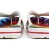 Crocs Tie Dye Pattern Flip-Flops Hausschuhe Weiß Unisex „Weiß“ 206358-94S