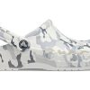 Crocs Unisex Bayaband Sandalen – White Camo „Gray White“ 206230-1D3
