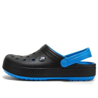 Crocs Verschleißfeste, leichte, gemütliche Sport-Sandalen für Unisex, Schwarz/Blau, „Black Blue“, 205237-49S Crocs Verschleißfeste, leichte, gemütliche Sport-Sandalen für Unisex, Schwarz/Blau, „Black Blue“, 205237-49S