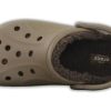 Crocs Wintergefütterte Clogs „Walnut Espresso“ 203766-23J