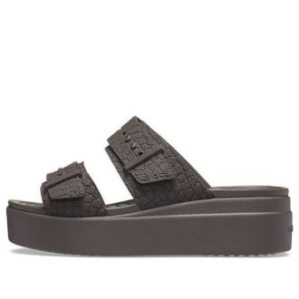 Crocs (WMNS) 2 Straps Brooklyn „Braun“ 208667-206