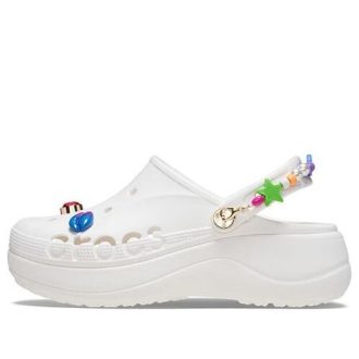 Crocs (WMNS) Baya Midsummer Plateau Clogs „Weiß Pink“ 210091-1LI