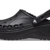 Crocs (WMNS) Baya Plateau-Clog-Sandalen mit Futter „Schwarz“ 208708-001