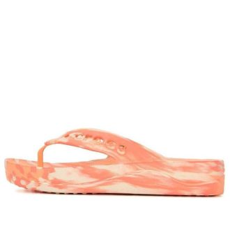 Crocs (WMNS) Baya Plateau-Zehentrenner „Orange“ 208462-83F