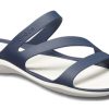Crocs (WMNS) Blau-Weiße Sandalen „Blue White“ 203998-462 Crocs (WMNS) Blau-Weiße Sandalen „Blue White“ 203998-462