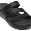 Crocs (WMNS) Boca Riemchensandalen mit Keilabsatz „Schwarz“ 207434-001