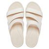 Crocs (WMNS) Boca Riemchensandalen mit Keilabsatz „Weiß“ 207434-159