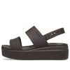 Crocs (WMNS) Brooklyn Croco Low Espresso Sandale „Braun“ 208585-206