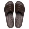 Crocs (WMNS) Brooklyn Croco Shine Slide Sandalen „Espresso“ 209253-206