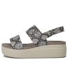 Crocs (WMNS) Brooklyn Freizeitsandalen mit dicker Sohle, Grau, 206453-93T Crocs (WMNS) Brooklyn Freizeitsandalen mit dicker Sohle, Grau, 206453-93T