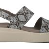 Crocs (WMNS) Brooklyn Freizeitsandalen mit dicker Sohle, Grau, 206453-93T Crocs (WMNS) Brooklyn Freizeitsandalen mit dicker Sohle, Grau, 206453-93T