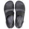 Crocs (WMNS) Brooklyn Freizeitsandalen mit dicker Sohle, Schwarz, 206453-060 Crocs (WMNS) Brooklyn Freizeitsandalen mit dicker Sohle, Schwarz, 206453-060