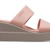 Crocs (WMNS) Brooklyn Leichte Blassrosa Sandalen 206219-6RL Crocs (WMNS) Brooklyn Leichte Blassrosa Sandalen 206219-6RL