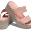 Crocs (WMNS) Brooklyn Leichte Blassrosa Sandalen 206219-6RL Crocs (WMNS) Brooklyn Leichte Blassrosa Sandalen 206219-6RL