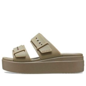 Crocs (WMNS) Brooklyn Low Sandalen „Khaki“ 207431