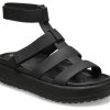 Crocs (WMNS) Brooklyn Luxe Gladiator Sandalen „Schwarz“ 209557-060