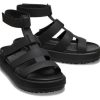 Crocs (WMNS) Brooklyn Luxe Gladiator Sandalen „Schwarz“ 209557-060