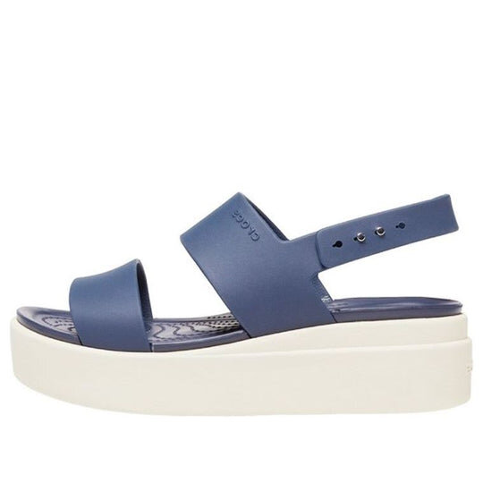 Crocs (WMNS) Brooklyn Sandalen mit dicker Sohle Blaugrau „Blue Grey“ 206453-46K Crocs (WMNS) Brooklyn Sandalen mit dicker Sohle Blaugrau „Blue Grey“ 206453-46K