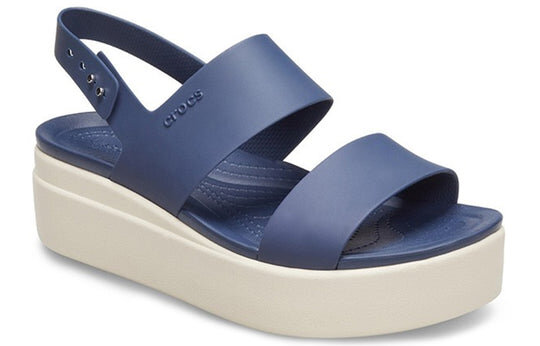 Crocs (WMNS) Brooklyn Sandalen mit dicker Sohle Blaugrau „Blue Grey“ 206453-46K Crocs (WMNS) Brooklyn Sandalen mit dicker Sohle Blaugrau „Blue Grey“ 206453-46K