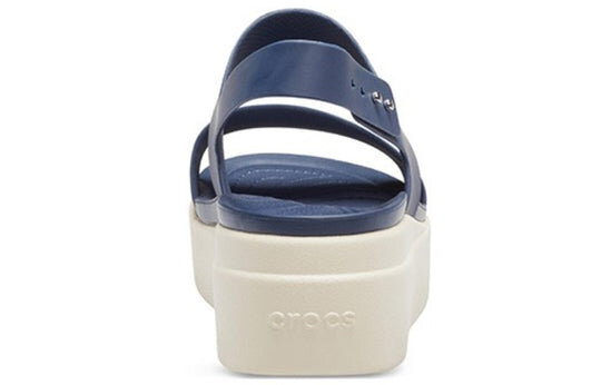 Crocs (WMNS) Brooklyn Sandalen mit dicker Sohle Blaugrau „Blue Grey“ 206453-46K Crocs (WMNS) Brooklyn Sandalen mit dicker Sohle Blaugrau „Blue Grey“ 206453-46K