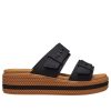 Crocs (WMNS) Brooklyn Woven Buckle Sandalen „Schwarz Braun“ 209978-001