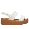 Crocs (WMNS) Brooklyn Woven Wedge Sandalen „Weiß Braun“ 209977-0WV