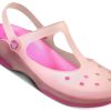 Crocs (WMNS) Classic Clog Beach Rote Sandalen 11209-66E Crocs (WMNS) Classic Clog Beach Rote Sandalen 11209-66E