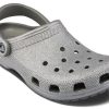 Crocs (WMNS) Classic Clog Crocs Silber Sandalen 205942-040 Crocs (WMNS) Classic Clog Crocs Silber Sandalen 205942-040