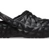 Crocs (WMNS) Classic Clog Gefütterte geometrische Schuhe „Schwarz“ 210069-001