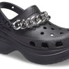 Crocs (WMNS) Classic Clog Retro Sandalen Schwarz Silber 206662-067 Crocs (WMNS) Classic Clog Retro Sandalen Schwarz Silber 206662-067
