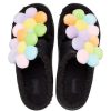 Crocs (WMNS) Classic Cozy Daisy Clogs „Schwarz Multi“ 209240-001