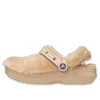 Crocs (WMNS) Classic Fur Sure Clogs „Chai“ 207303-212